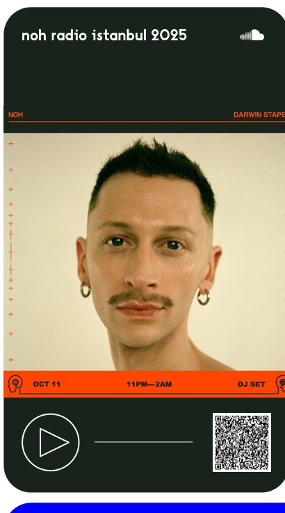 Artwork for Noh Radio Istanbul recording, 2025